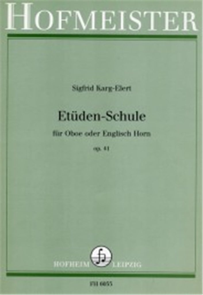 Etüden-Schule für Oboe oder Englisch Horn, op. 41